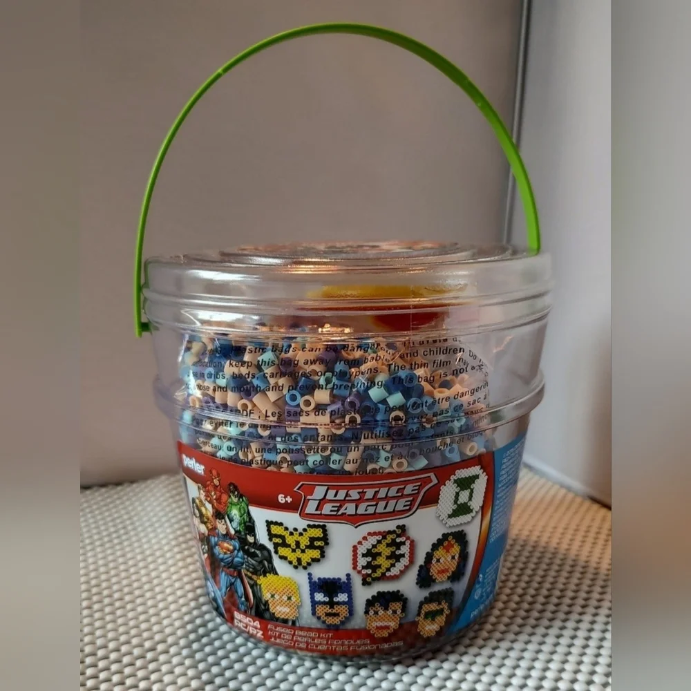 Justice League Perler Bead Kit NWT